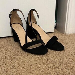 Elegant Black Women's Heels